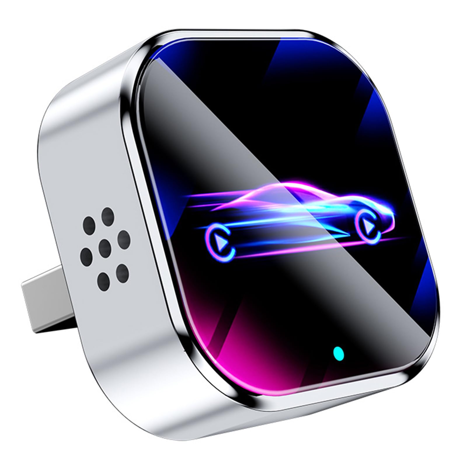 Photo 1 of 2026 Wireless CarPlay Adapter Upgrade Wired CarPlay to Wireless, Mini USB Design for Cars with Built-in Wired Apple CarPlay Plug and Play Easy Use Fast Stable Connection Car Play for iPhone