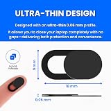 ReFind Webcam Cover 25 Pack Ultra Thin Laptop Camera Slider Privacy Sticker view 3