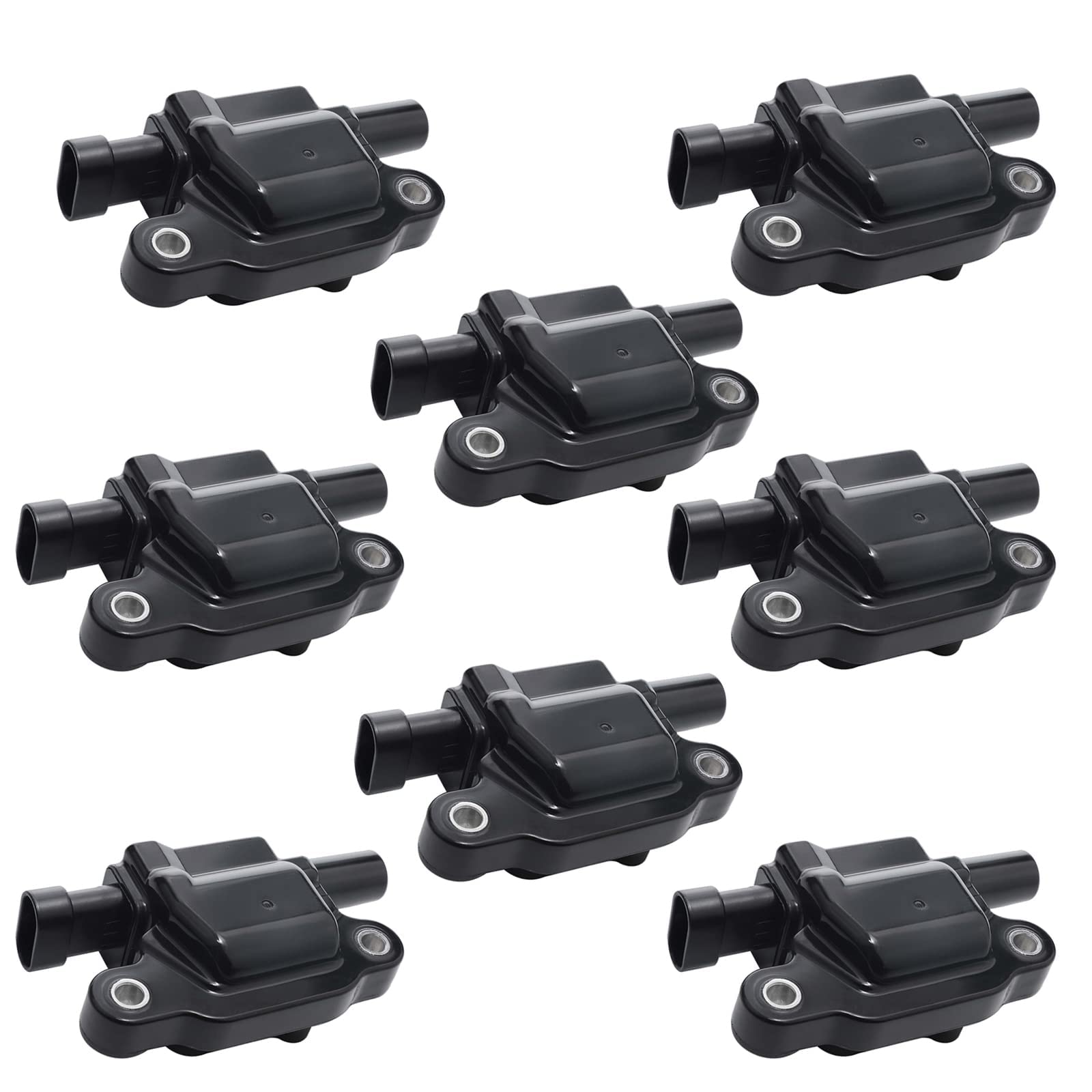 Photo 1 of MANATEE 12611424 Ignition Coil Pack 8 PCS fit for Chevy GMC Cadillac Pontiac Silverado Tahoe Suburban Avalanche Yukon Escalade Trailblazer Grand Prix H3 V8 4.8L 5.3L, 6.0L 6.2L, D510C UF413 12570616