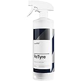 CARPRO ReTyre Car Tire & Rubber Cleaner: All in One Tire & Wheel Cleaner, Car Wash Wheel Cleaning Spray for Car Detailing - Clean New Tire Look - 1 Liter (34 fl oz)