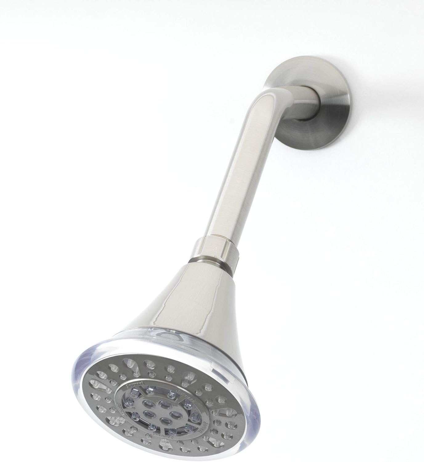 Jacuzzi PP70826 2.5 GPM 5 Function Shower Head with LED Temperature