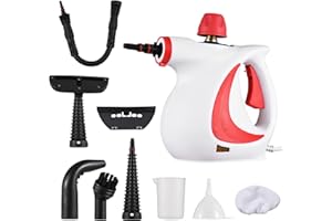 Decdeal Handheld Steam Cleaner, High Temperature Pressurized Steam Cleaning Machine for Kitchen Sofa Bathroom Car (A)