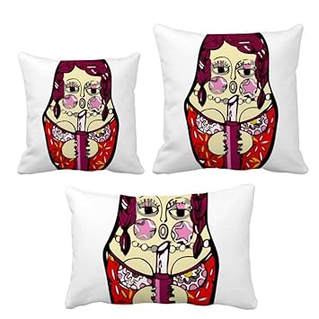 Amazon Com Diythinker Russia Russian Nesting Dolls Female Throw