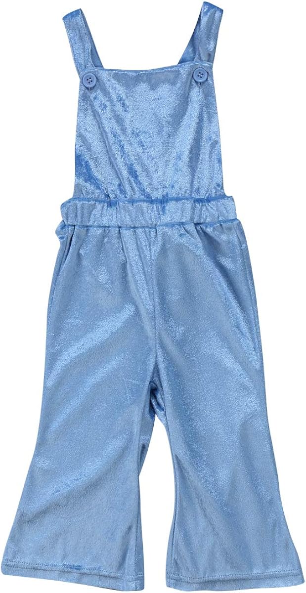 baby bell bottom overalls