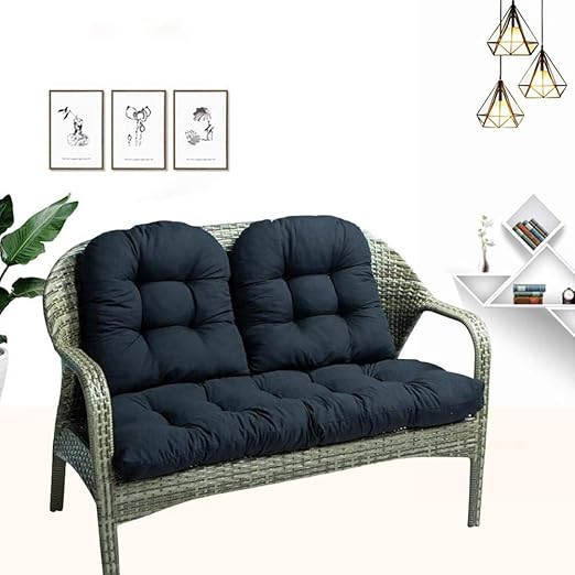 3 Pieces Bench Cushion Set Soft Loveseat Recliner Cushions Wicker Settee Cushions With Weather Resistant Tufted 1 Loveseat And 2 U Shape For Indoor Outdoor Amazon Ca Home Kitchen