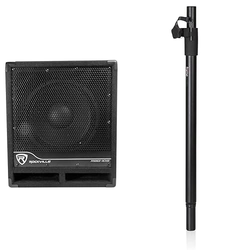 Rockville Bass Gig Active Powered PA Subwoofer DJ/Pro 1200 Watt