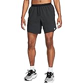 Nike Stride Men's Dri-FIT 7" Unlined Running Shorts (DM4741-010, Black/Black)