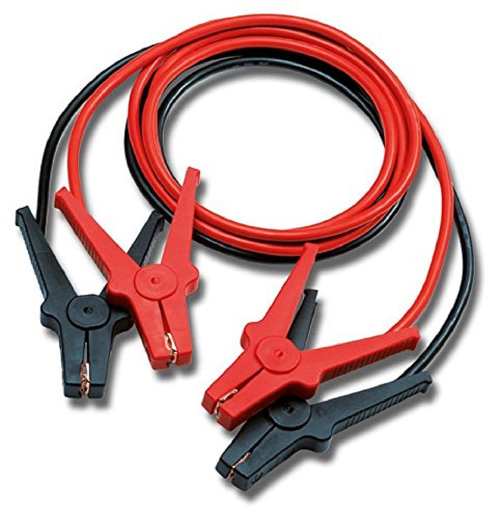 AEG Jumper cable "Alu-Tec", for 12 V and 24 V, with storage pouch, 2 x 3 m, conforms to DIN 72553