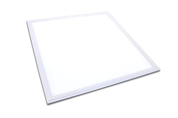 LED Panel 60x60cm 36 Watt Wasserfest Feuchtraum Außen IP65 ceramicweiß (Neutralweiss 4000K)