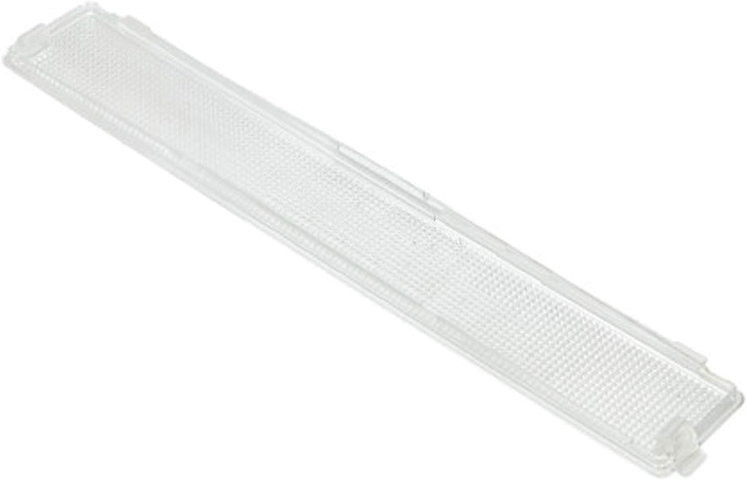 SPARES2GO Lamp Diffuser Light Bulb Cover for Zanussi Cooker Hood (372mm x 58mm)