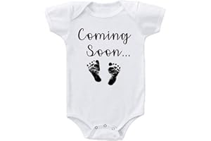 Ink Trendz Coming Soon... Baby Feet Pregnancy Announcement Baby Bodysuit