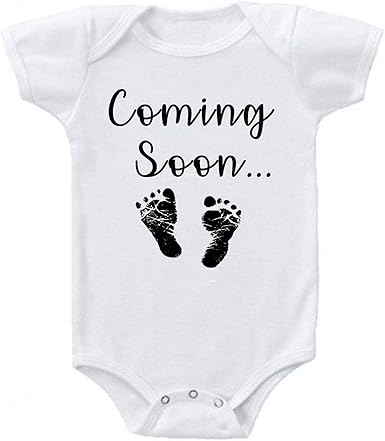 baby announcement romper