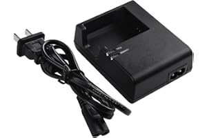 GENERIC LP-E10 LC-E10 LC-E10C Quick Battery Charger for Canon: EOS Rebel T7 T6 T5 T3 T100 4000D 3000D 2000D 1500D 1300D 1200D 1100D DSLR Digital Camera Kiss X50 Battery Power Supply Cord