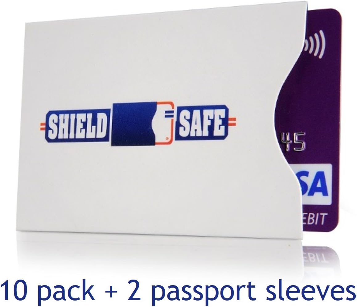 Premium Credit Card Protector Sleeves Stop Thieves. Tough Rfid Blocking Sleeves That Are Proven to Work, Easy to Use and Keep Your Cards and Passport Secure. Credit Card Protection Sleeves Easily Fit in Your Wallet or Purse. 10 Credit Card & 2 Passport Sleeves.