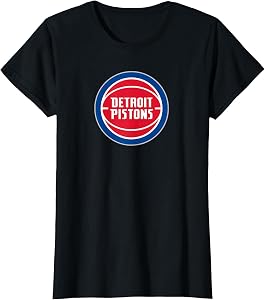 NBA Detroit Pistons Officially Licensed T-Shirt