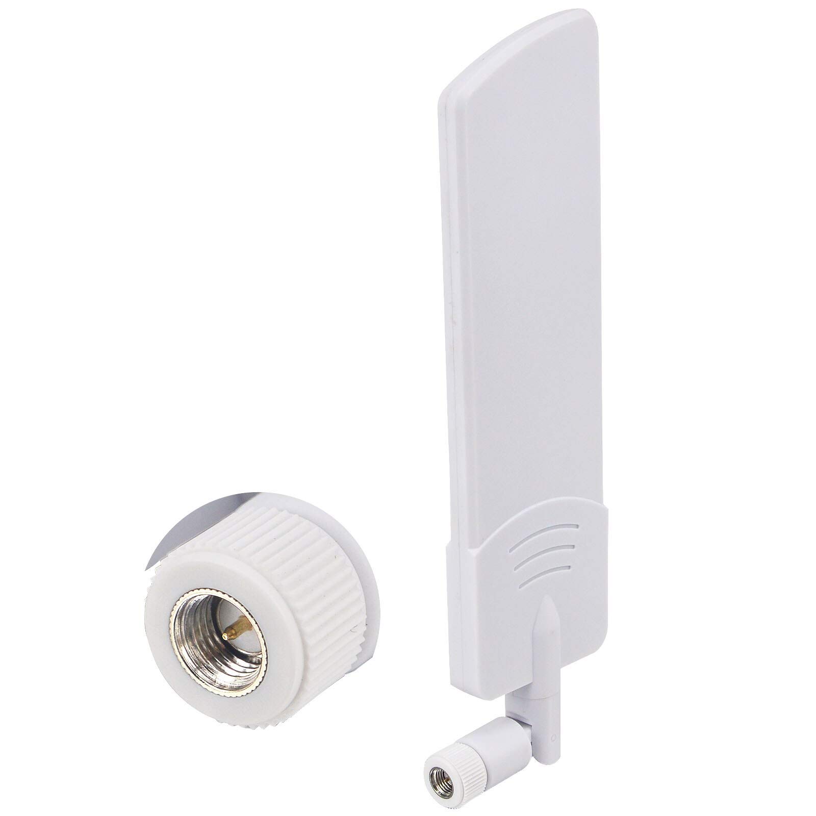 YILIANDUO 3400-4900MHz 5G Antenna 12dBi Omni-Directional Aerial SMA Male plug White High Gain Antenna for WiFi Router Wireless Network Reception Long Range Receiver