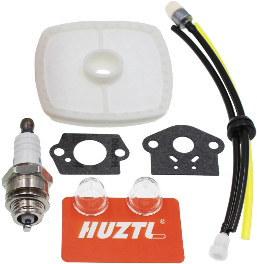 HUZTL Carburetor for Echo GT200 GT201i HC150 HC151 PE200 PE201 PPF210 PPF211 SRM210 SRM211 Trimmer Brushcutter with Fuel Maintenance Kit Spark Plug: Garden & Outdoor