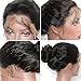 Eayon Hair Pre Plucked 360 Lace Frontal Wigs-Body Wave Full Frontal Lace Human Hair Wigs for Women Natural Hairline with Baby Hair Natural Color 150% Density 18inch