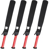 ILHSTY 2/4 Pck Bat Sleeve Protector for Baseball,Bat Warmer Cover With Hook | Waterproof, Moisture-Proof &amp; Cold-Resistant,Hook for Easy Attachment to Bags, Backpacks or Fences,Approx. 18"*2.36"