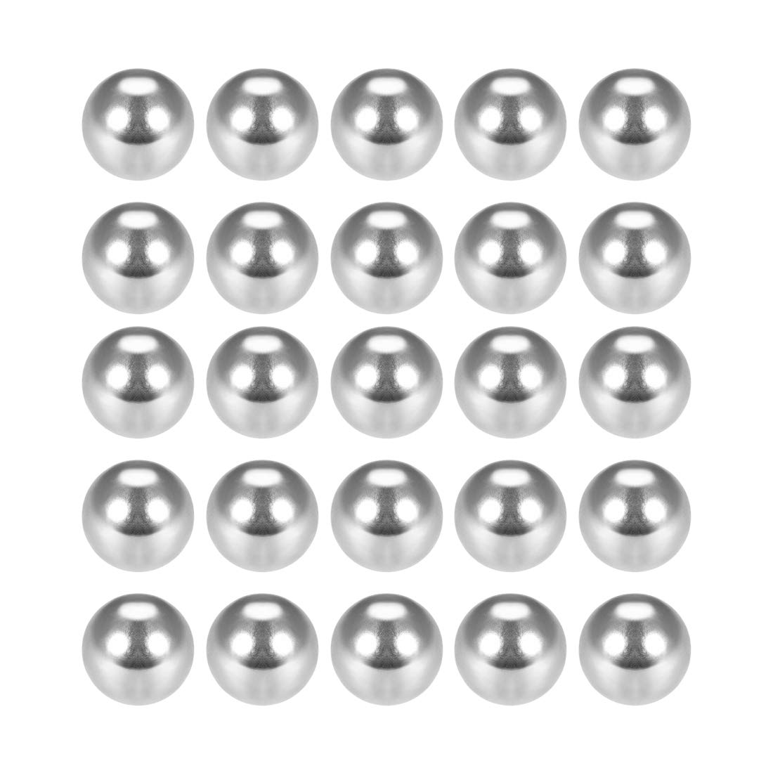 sourcing map 3/8 Inch Precision Chrome Steel Bearing Balls G25 25pcs