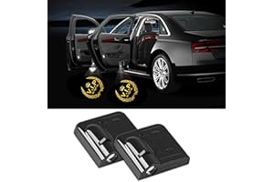 NewL 2 Pcs Led Car Door Welcome Light for Crown VIP Logo Symbol Projector Lights Ghost Shadow Light