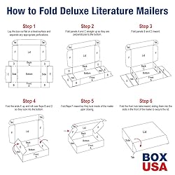 BOX USA Shipping Boxes Small 4"L x 4"W x