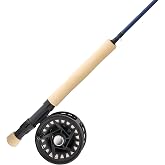 Shakespeare Cedar Canyon Carbon Fly Reel and Fishing Rod Combo Kit