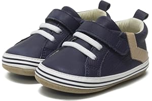 Robeez Baby Boys and Unisex First Kicks Slip Resistant Shoes & Sneakers for Infant and Toddler