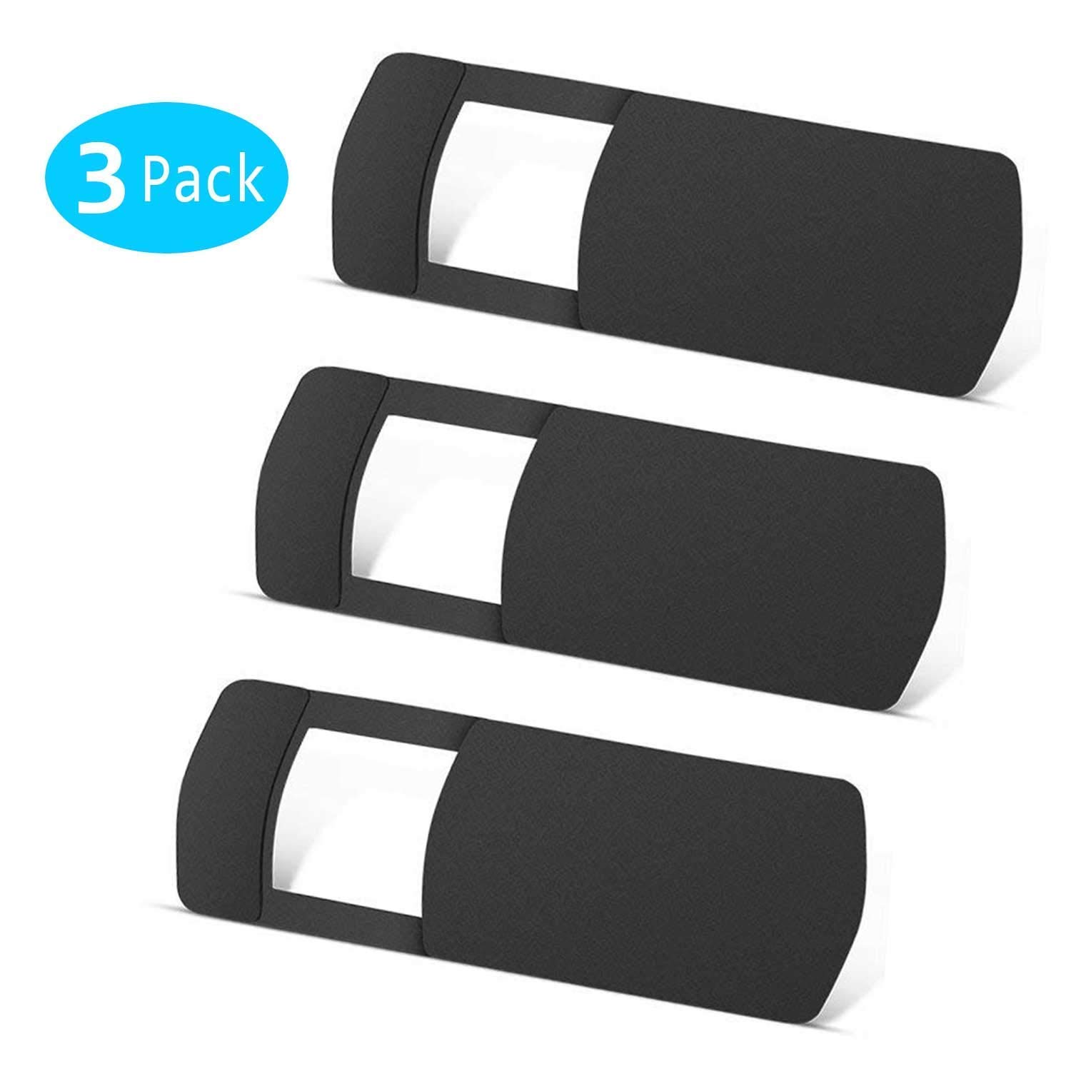 Webcam Cover-Laptop Camera Cover,Webcam Cover Slide,Large Design Strong Stickability Laptop Webcam Cover for Phone Laptops Mac Books PCs Tablets Smartphones Covers Your Camera for Privacy Security -3