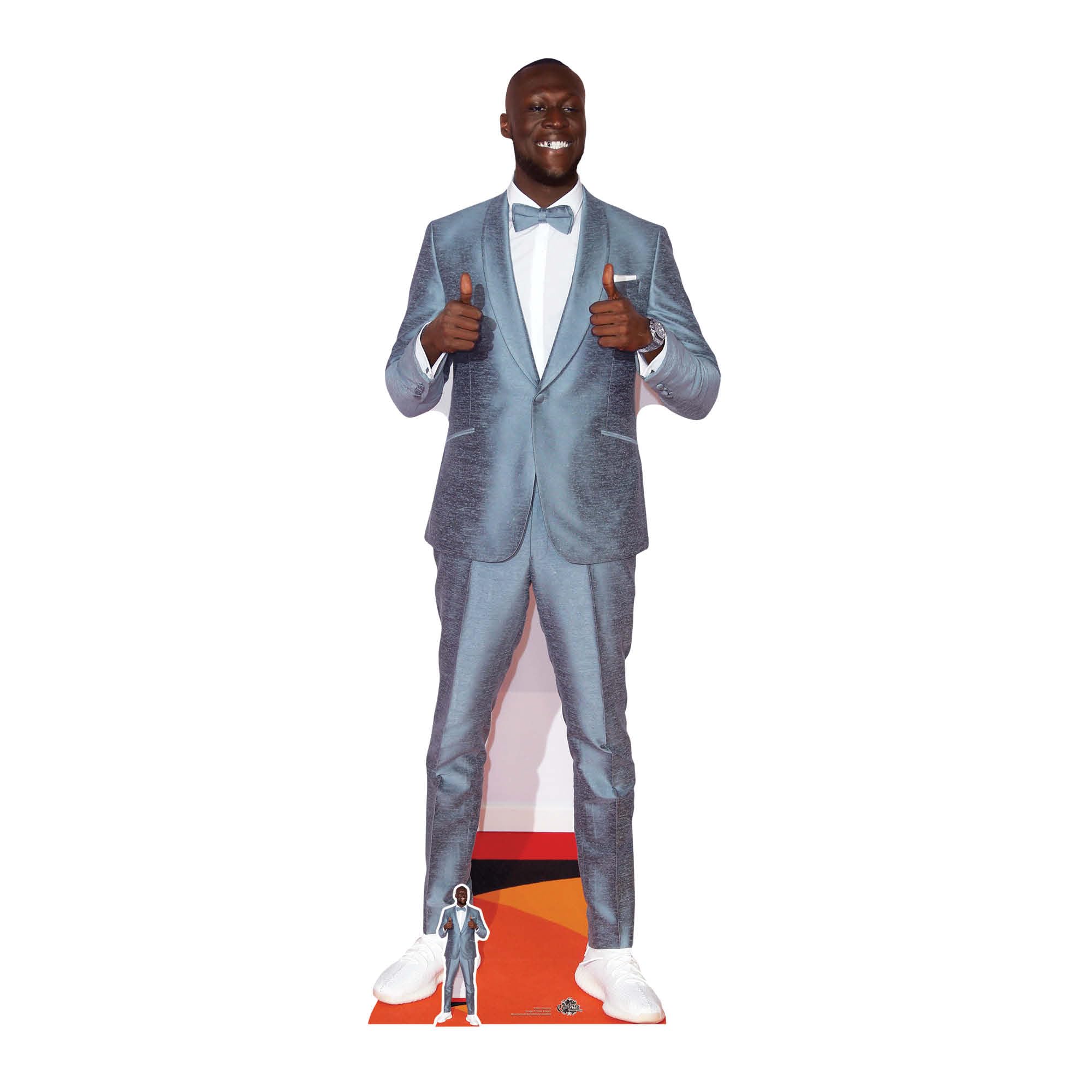 Star Cutouts Ltd Star CS810 Stormzy Lifesize Cardboard Cutout/Standee/Standup Perfect for Fans, Displays and Collectors Height 194cm Width 67cm โ image 1
