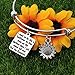 Sunflower Charm Bracelet I Want to be Like a Sunflower Floral Bangle (sunflower bracelet)
