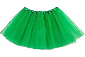 HIWIND Tutus for Women 5 Layered Tutus Girl Teens Short Skirt Colorful Running Skirts Rave Costume Tutu Dance Skirt