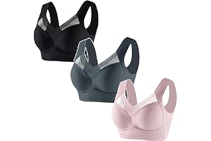 GAEXIA Zenchic Bras, Zen Chic Bra, Lynsie Charm Bra, Lynsie Bras, Deep Cup Bra Summer Seamless Sexy Push Up Wireless Bra