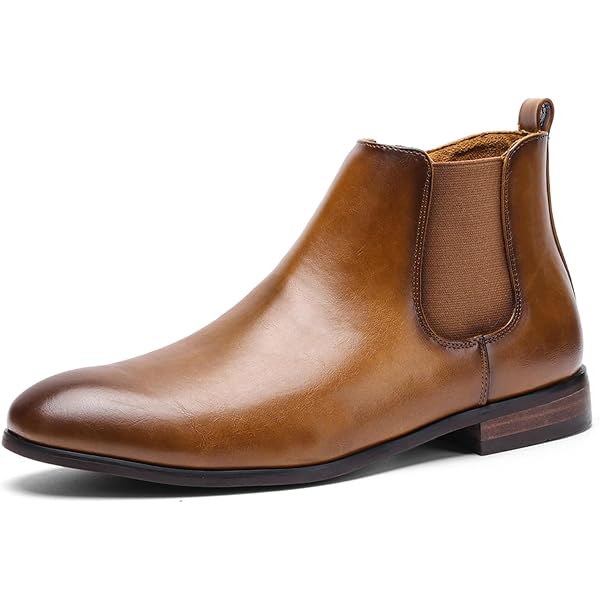 Alfani Men\'s Tan Suede Chelsea Boots Size 10 Slip On Ankle Boot Dress Casual ALFANI Men main image 4