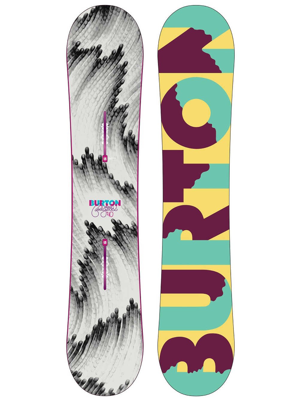 Burton Feelgood Smalls 14/15 Kids Snowboard 140cm Amazon.co.uk Sports
