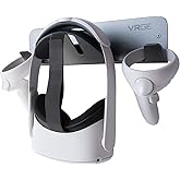 VRGE VR Wall Mount Storage Stand Hook - for Meta/Oculus Quest 3/2 - Rift-S - HTC Vive Pro - PS5 VR2 - Valve Index and Mixed Reality Headsets