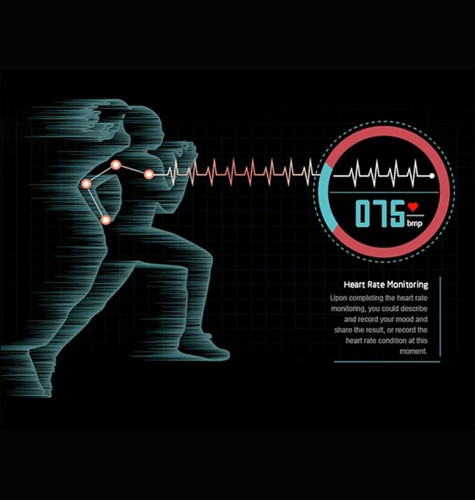 FLOVEME® Bluetooth Smart Watch pwk5, Fitness y de Actividad ...