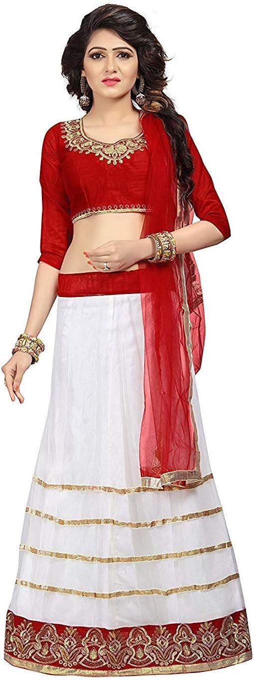 Girl's Free Size Ethnic Wear Material