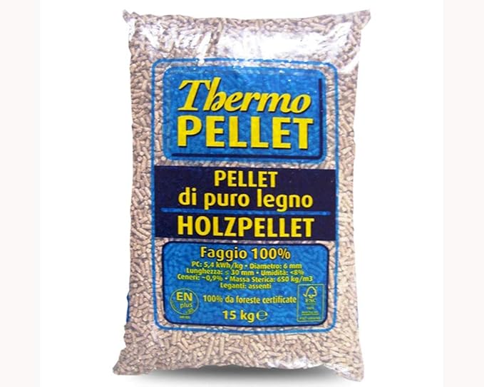 Pellet di fieno per stufe