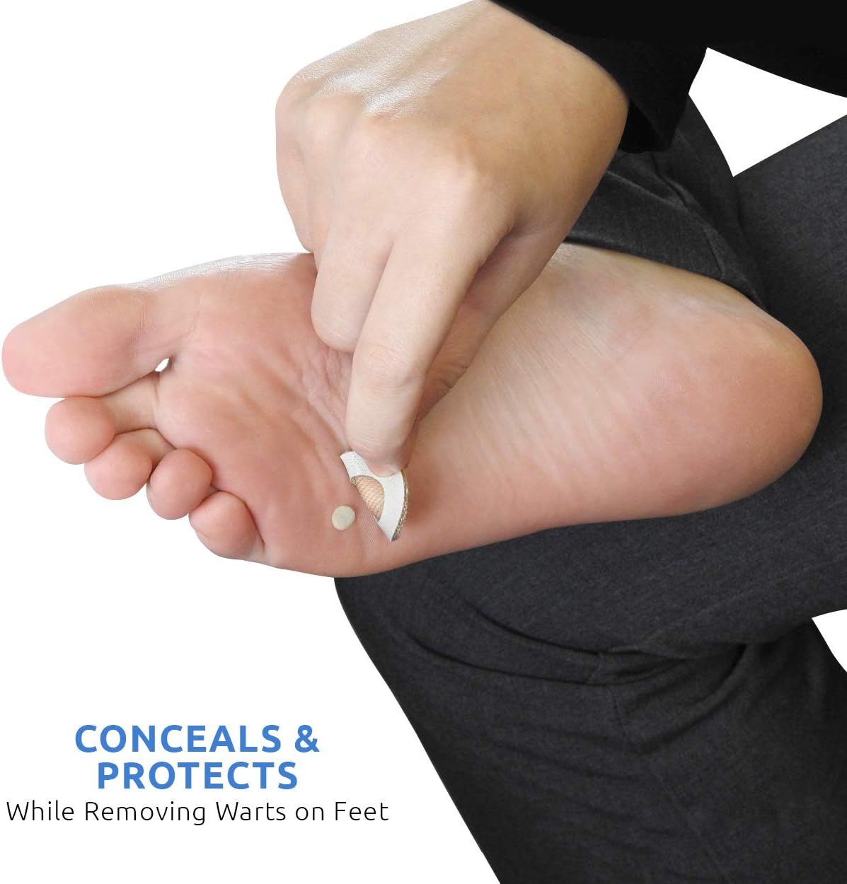 Comfort Zone Plantar Wart Remover Kit, Medicated Patches and Concealing Pads, 24 Count: Health & Personal Care