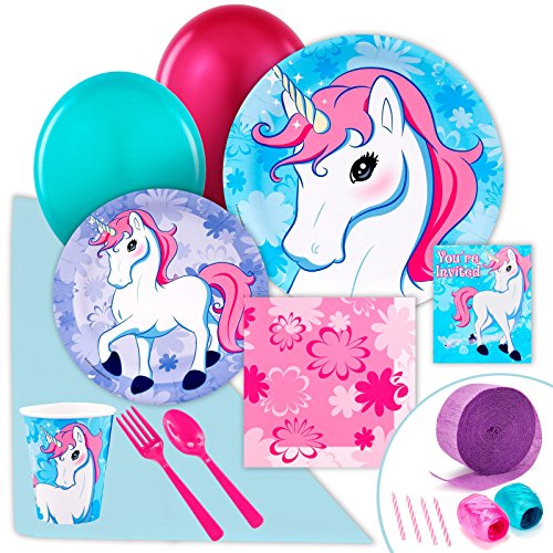 Enchanted Unicorn Party Supplies - Value Party Pack