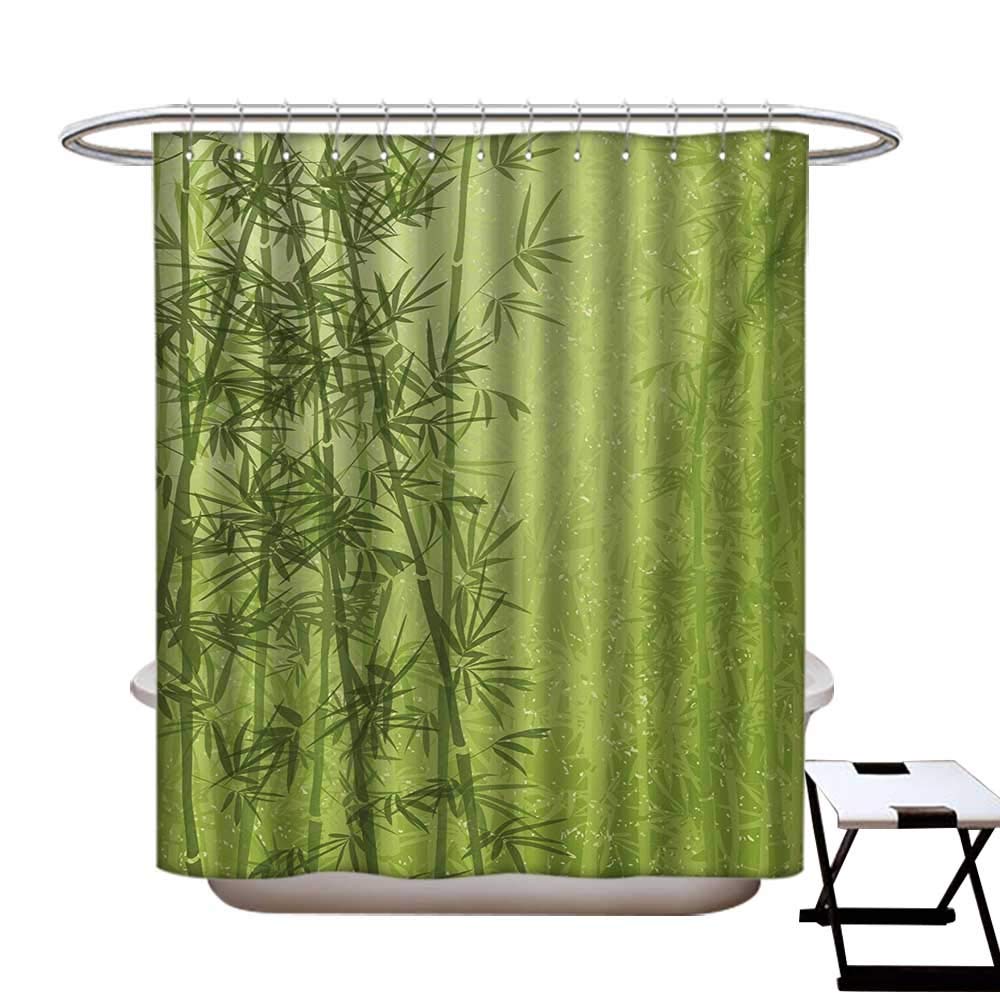 Amazon Com Exotic Shower Curtains Waterproof Tropical Forest