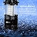 4 Pack Portable LED Camping Lantern, Novelty Place [Heavy Duty & Waterproof] Outdoor Hiking Gear Lights - Ultra Bright Compact Size - Battery Powered Emergency Flashlight