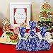 NICEXMAS 30Pcs Snowflake Cellophane Goody Bags with Ribbon Ties Christmas Party Favor Holiday Gift Treat Bags