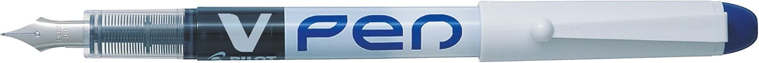 Pilot Vpen Disposable Fountain Pen - Blue (Pack of 6) FLW538929, 6 Count (Pack of 1) - Image 3