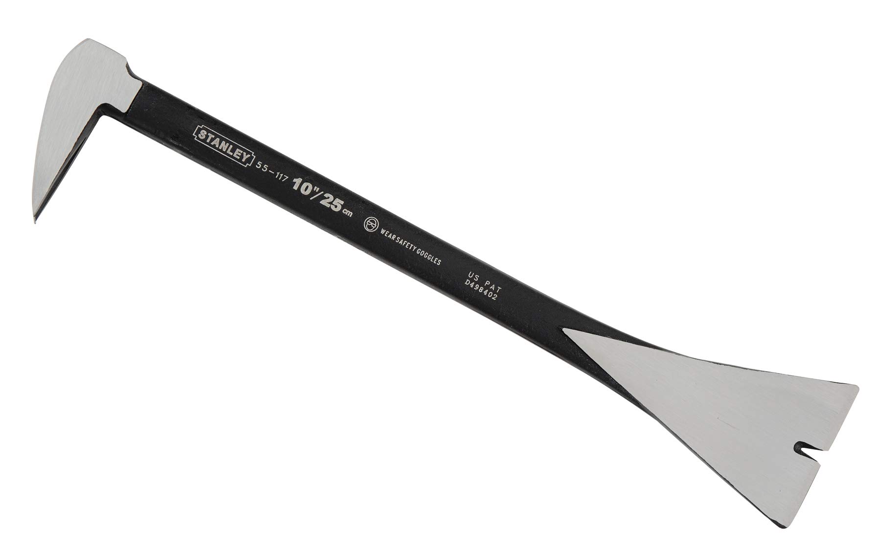 STANLEY 10" Steel Moulding Bar with Polished and Bevelled Claws, 0-55-117