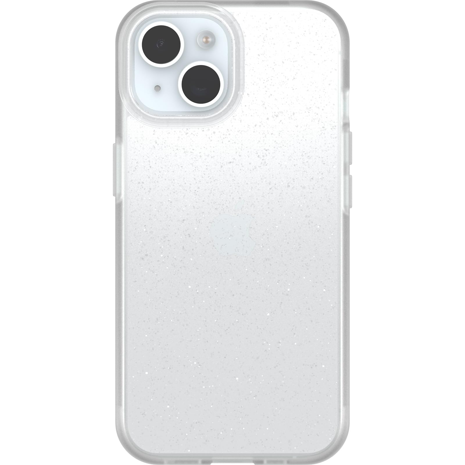 OtterBox iPhone 16e & iPhone 16e & 15 Prefix Series Case - Stardust (Clear/Glitter), Ultra-Thin, Pocket-Friendly, Raised Edges Protect Camera & Screen, Wireless Charging Compatible