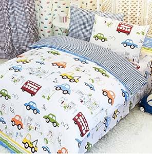 Amazon.com: FADFAY Home Textile,Cars Bedding Queen Size