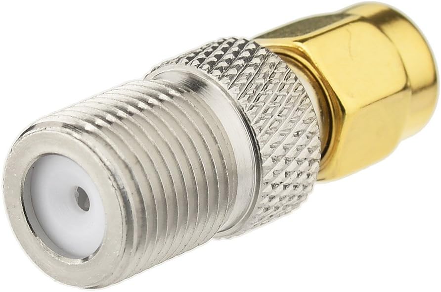 Eightwood SMA 4G Antenna Adapter SMA Male to F-Type Female Straight Antenna Adapter 5pcs For FM Radio DAB Antenna CATV TV Antenna Aerial Networks Modems Satellite Boxes Set Top Boxes - Image 4