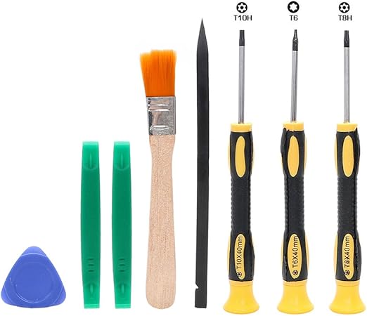 Lot De 8 Tournevis Torx T8 T6 T10 H35 Outils D Ouverture Tournevis Pry Kit D Outils De Reparation Pour Xbox One Xbox 360 Ps3 Ps4 Amazon Fr Bricolage